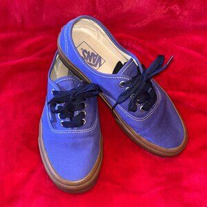 VANS Authentic Gum Shoe Electric Blue M7/W8.5